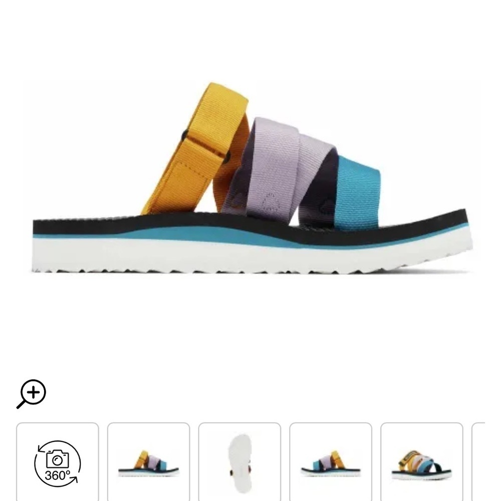 Columbia Alava Slide Sandals - like new - Picture 4 of 9